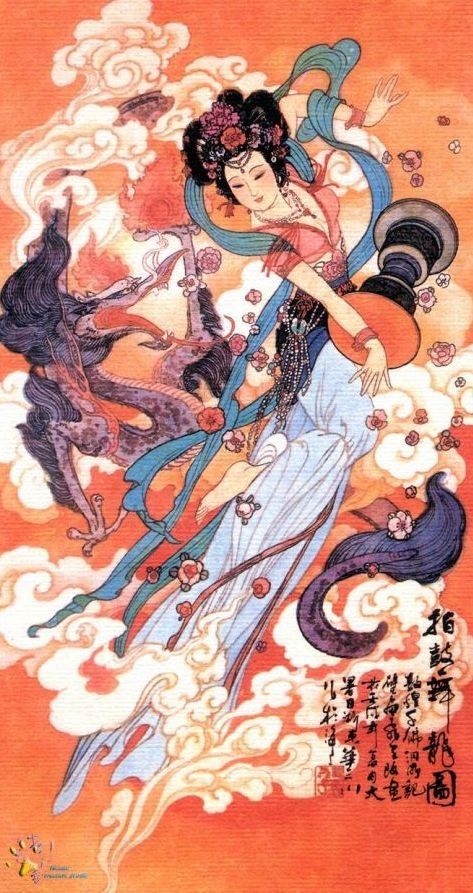 Hua Sanchuan (From Book of 100 Ancient Beauties) – FeCu