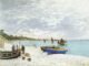 Claude MonetThe Beach at St. Adresse