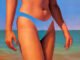 Jim Warren – Girl with sea-thru bikini