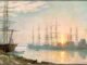 John Stobart - Sunrise over Nantucket