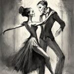 Firefly Een macabere dans, twee personen, compleet lichaam, tekening 50348