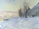 Claude Monet - Lavacourt under snow