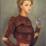 Leonor Fini - Self portrait with scorpion