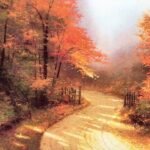 Thomas Kinkade - Autumn lane