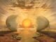 Vladimir Kush – Sunrise by the ocean