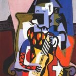Pablo Picasso - Harlequin Musician