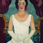 Frida Kahlo - Portrait of a woman in white