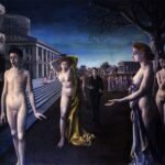 Paul Delvaux - L'aube sur la ville