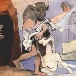 Minotaur and Dead MarePablo Picasso